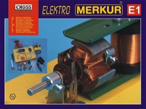 Merkur Toys Stavebnice MERKUR E1 elektřina, magnetizmus v krabici