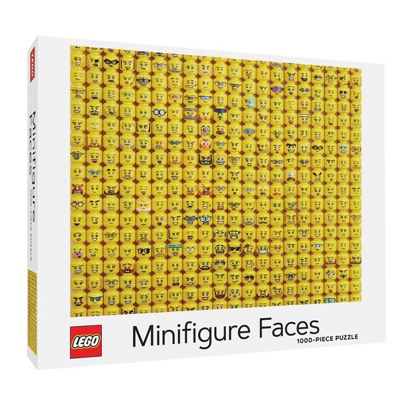 Chronicle books Puzzle LEGO® Obličeje minifigurek 1000 dílků