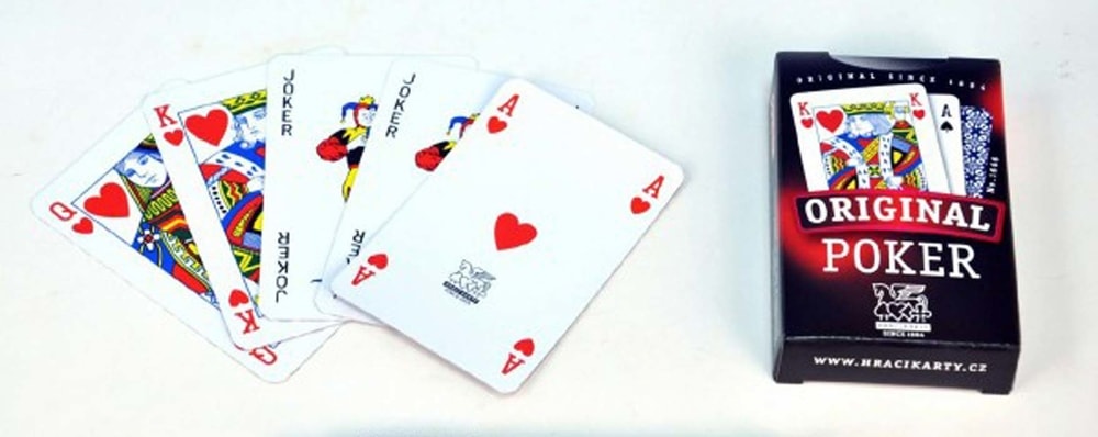 Popron Poker karty v papírové krabičce