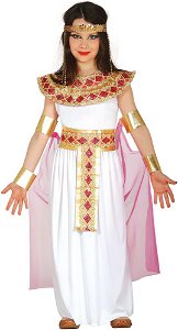 Fiestas Guirca Egyptský maškarní dívčí kostým Věk 5 - 6 let