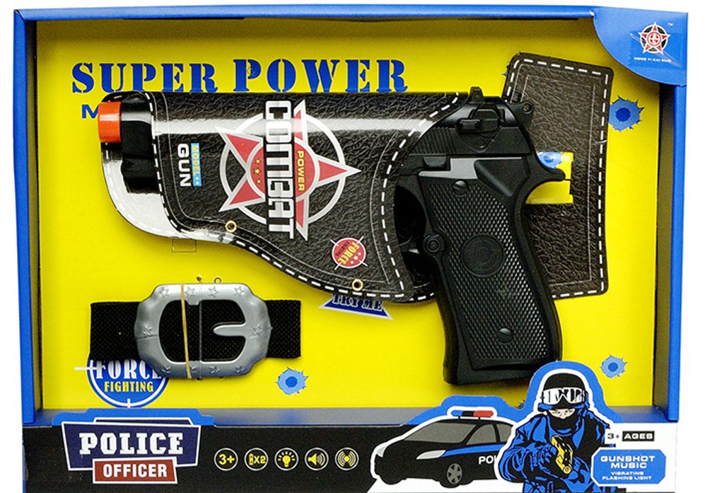 Mac Toys Policejní pistole s opaskem