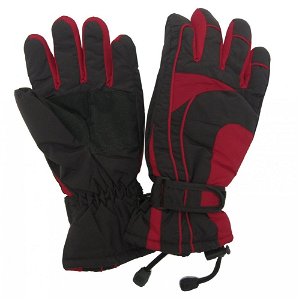 Lucky Dámské lyžařské rukavice Lucky B-4155 červené - Velikost: L/XL