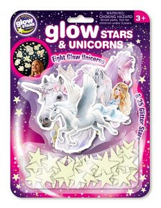 Popron GlowStars Glow Hvězdy a jednorožci