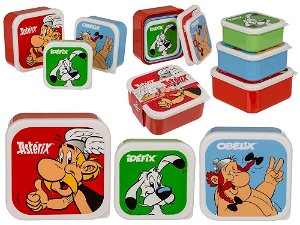 Popron Obědový set tří boxů: Asterix, Obelix a Idefix