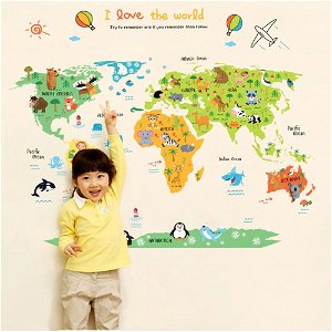Popron Dětská mapa světa