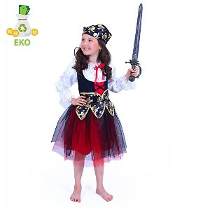 RAPPA Dětský kostým pirátka (S) e-obal