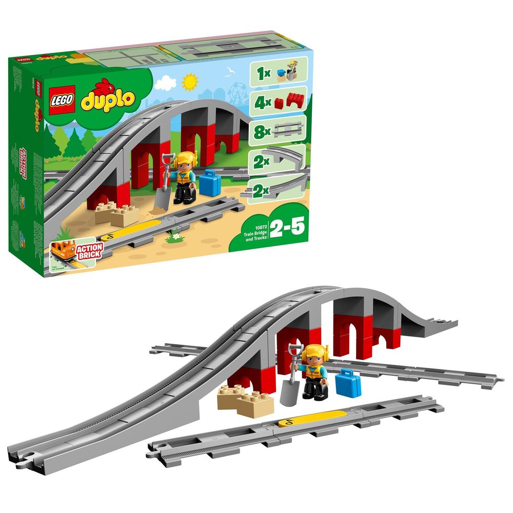 Lego Doplňky k vláčku – most a koleje