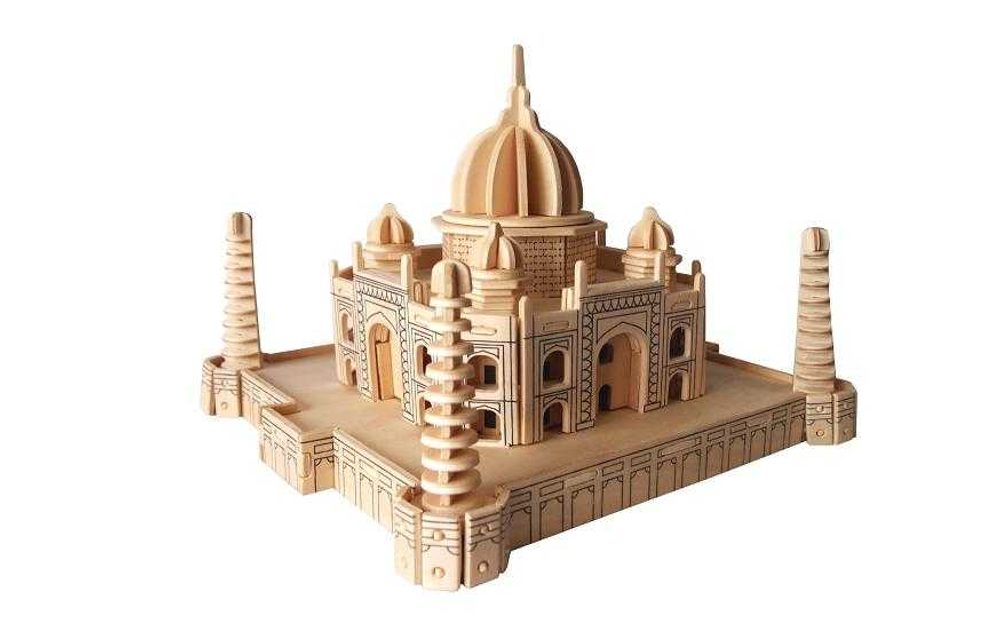 Woodcraft construction kit Woodcraft Dřevěné 3D puzzle Taj Mahal