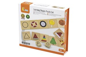 LAMPS Dřevěné puzzle - tvary