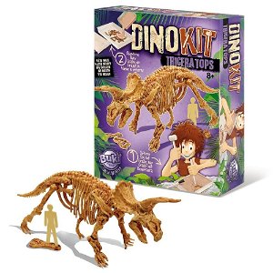 BUKI DinoKIT vykopávka a kostra Triceratops