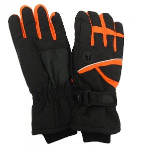 Lucky Pánské lyžařské rukavice Lucky A-51 oranžové - Velikost: L/XL