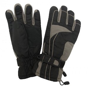 Lucky Dámské lyžařské rukavice Lucky B-4155 tmavě šedé - Velikost: L/XL