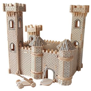 Woodcraft construction kit Woodcraft Dřevěné 3D puzzle hrad II