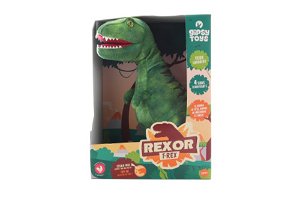 Popron Plyš T-Rex zvukový 38 cm zelený
