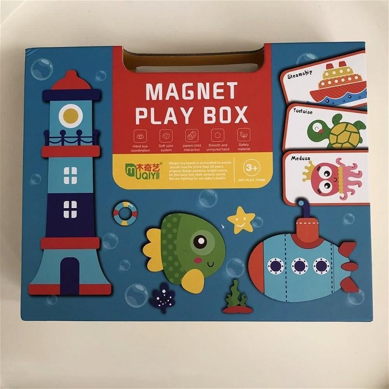 Popron Magnetický hrací box - mořský svět