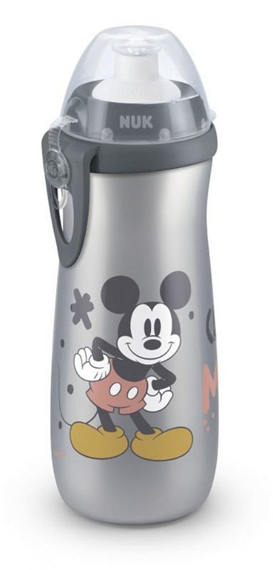 NUK FC Sports Cup Mickey Mouse 450 ml 1ks šedá