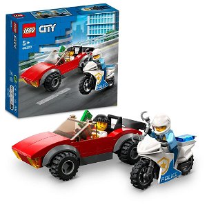 Lego Honička auta s policejní motorkou