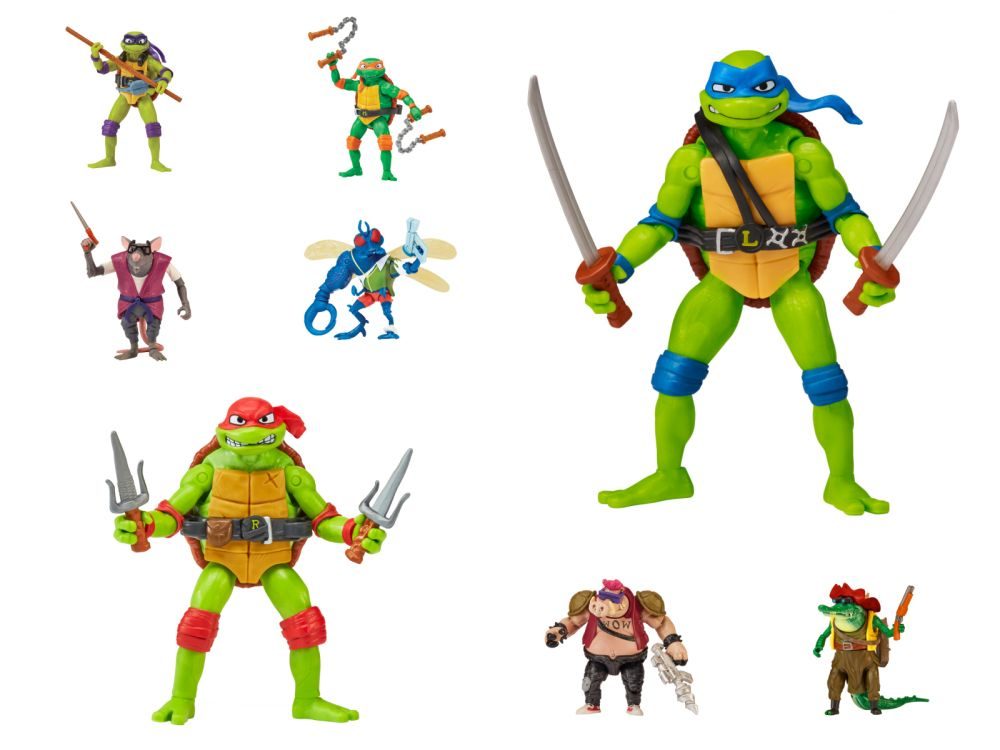 Orbico Teenage Mutant Ninja Turtles - Základní akční figurka 11 cm Asst.