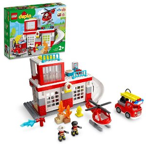 Lego Hasičská stanice a vrtulník