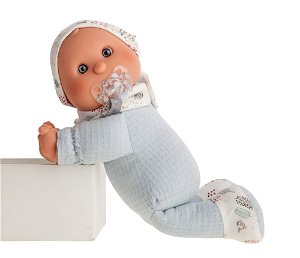 Antonio Juan 8302 Moje první panenka - miminko s měkkým látkovým tělem - 36 cm