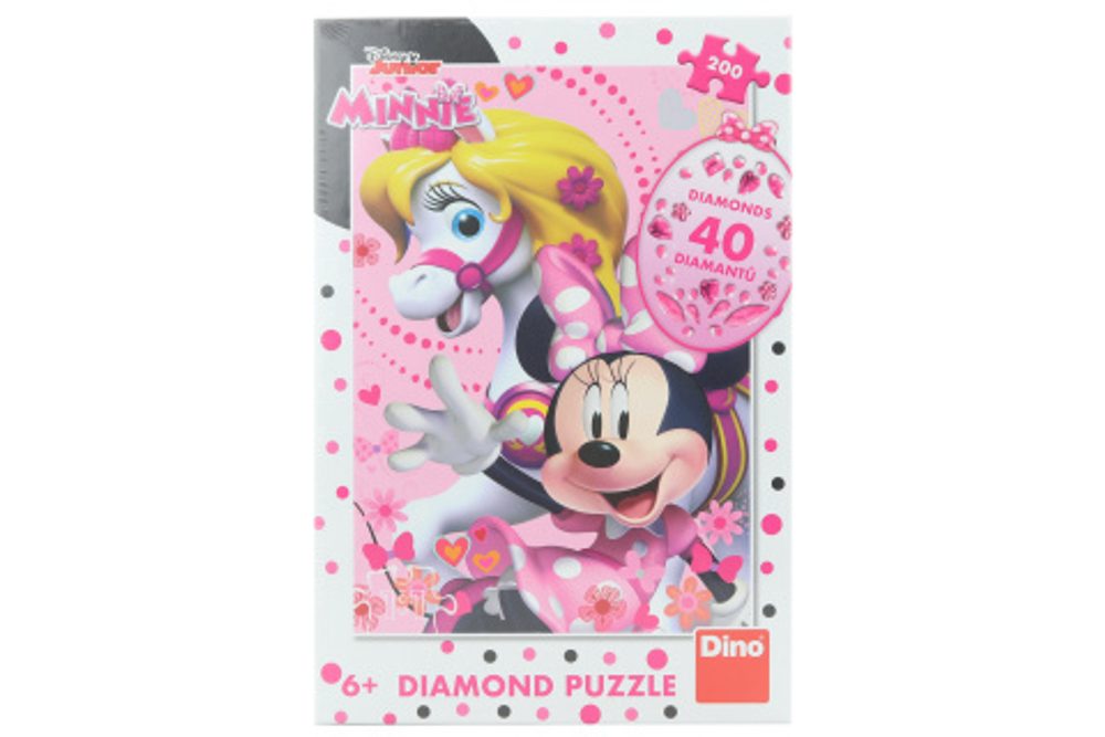 LAMPS Puzzle Minnie Mouse diamond 200 dílků