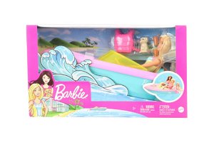 Popron Barbie člun s doplňky GRG30