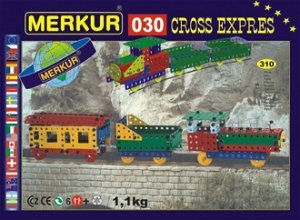 Popron Stavebnice MERKUR 030 Cross expres 10 modelů 310ks