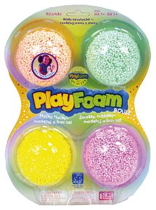 PEXI Modelína/Plastelína Boule kuličková PlayFoam na kartě