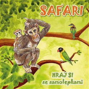 RAPPA Album obrázkové Safari Hraj si se samolepkami