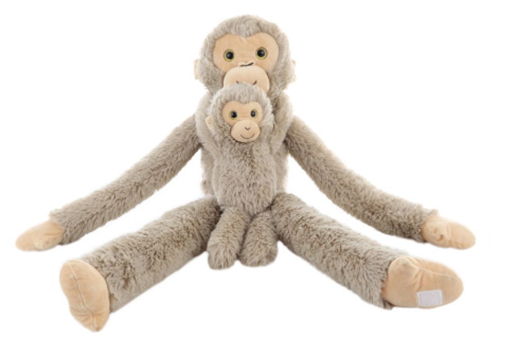 Popron Plyš Opice s mládětem 82 cm