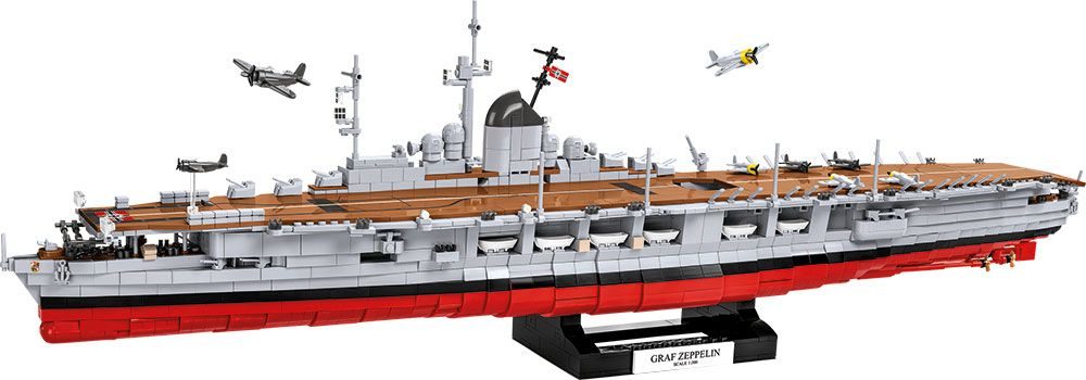 COBI 4826 II WW Letadlová loď Graf Zeppelin, 1:300, 3135 k
