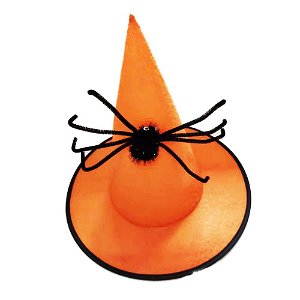 RAPPA Klobouk čarodějnice / Halloween s pavoukem