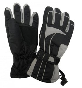 Lucky Dámské lyžařské rukavice Lucky B-4155 světle šedé - Velikost: L/XL