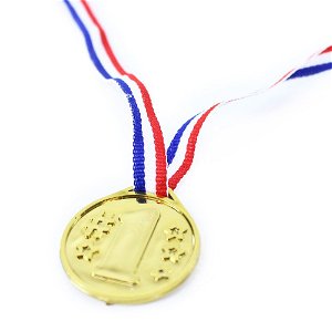 RAPPA Medaile zlaté 6 ks v sáčku