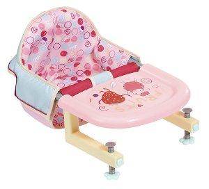 Zapf Baby Annabell Jídelní židlička s uchycením na stůl