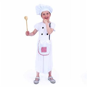 RAPPA Dětský kostým kuchařka (M)
