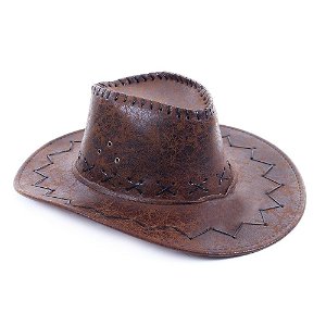 RAPPA Kovbojský klobouk hnědýdětský