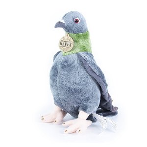 RAPPA Plyšový holub 23 cm ECO-FRIENDLY
