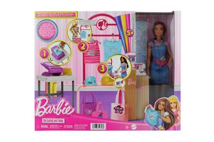Popron Barbie Módní design studio s panenkou HKT78
