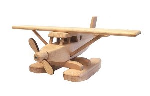 Ceeda Cavity - dřevěné letadlo Hydroplán natur