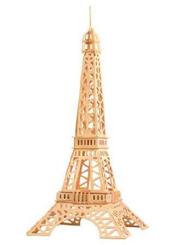Woodcraft construction kit Woodcraft Dřevěné 3D puzzle slavné budovy Eiffelova věž