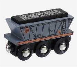 Maxim Dřevěný nákladní vagón uhlí