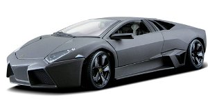 Bburago 1:24 Plus Lamborghini Reventón Metallic Grey