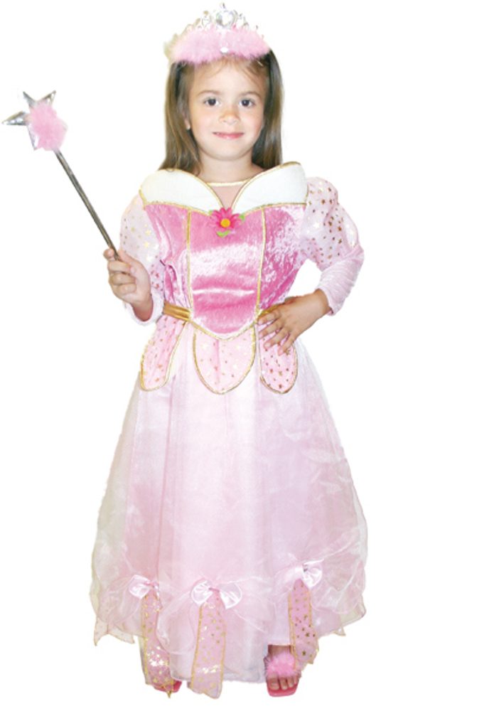 RAPPA Dětský kostým princezna Květinka (L)