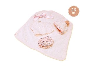 Llorens M26-294 obleček pro panenku miminko NEW BORN velikosti 26 cm