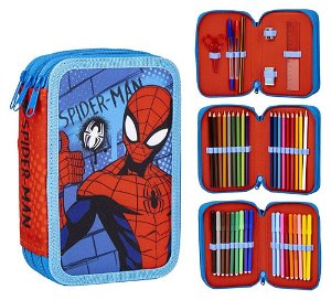 bHome Školní penál třípatrový s náplní Neporazitelný Spiderman