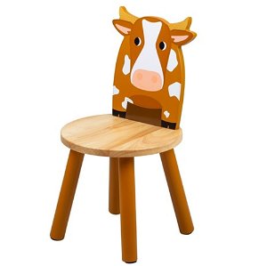 Tidlo Dřevěná židle kravička