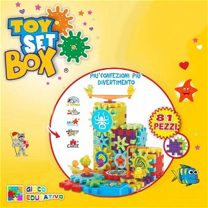 Toy Set Box Dětská pohyblivá stavebnice Toy Set Box