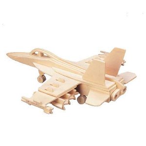 Woodcraft construction kit Woodcraft Dřevěné 3D puzzle stíhačka