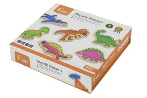 LAMPS Dřevěné magnety 20 ks - dinosauři